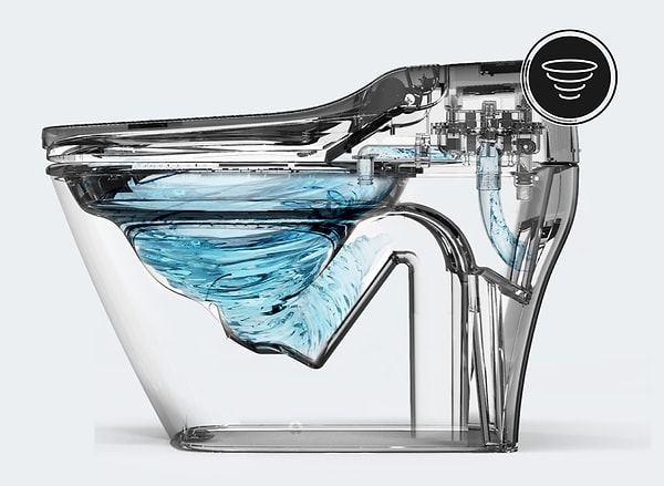 Otomatik kapaktan su tasarrufu sağlayan akıllı sifona kadar pek çok özellik bir arada.