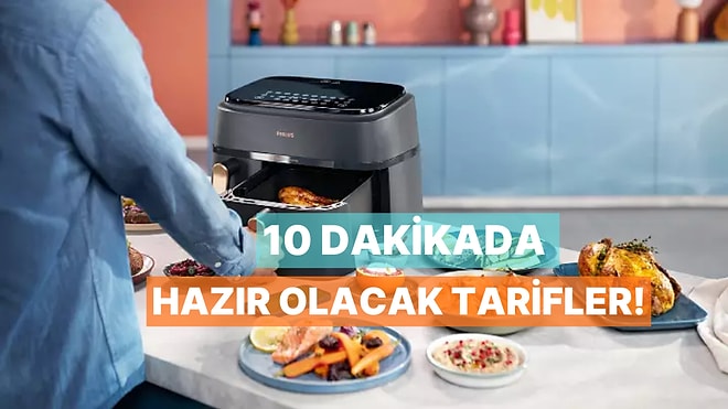 Kış Akşamlarına Airfryer Dokunuşu: Evde 10 Dakikada Hazır Olacak Tarifler
