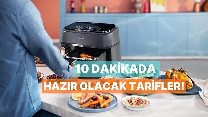 Kış Akşamlarına Airfryer Dokunuşu: Evde 10 Dakikada Hazır Olacak Tarifler
