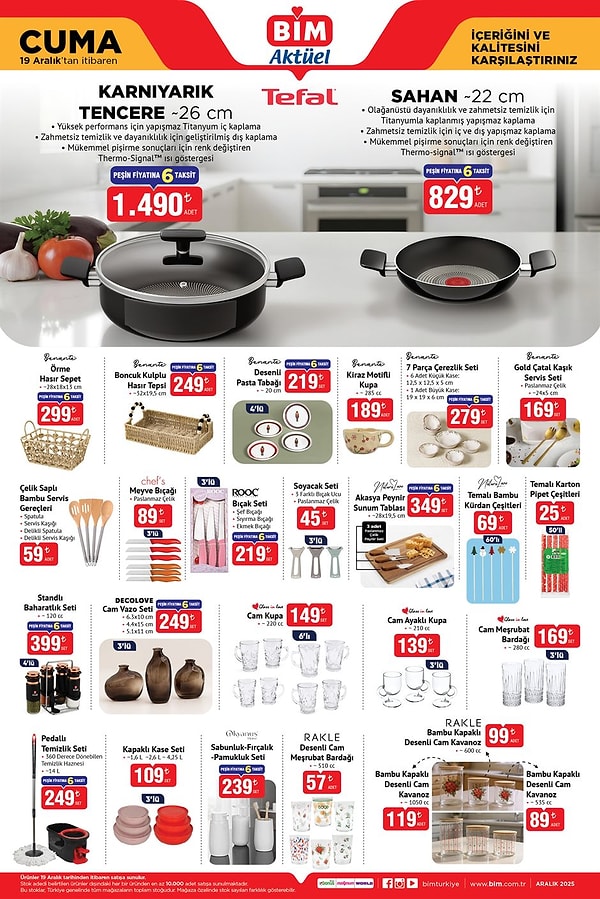 Tefal Karnıyarık Tencere 26 cm 1.490 TL
