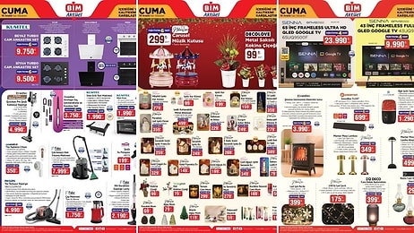 BİM'e Şömine Görünümlü Elektrikli Isıtıcı Geliyor! 19 Aralık 2025 BİM Aktüel Ürünler İndirim Kataloğu