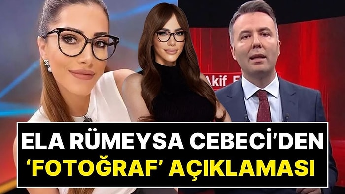 Ela Rümeysa Cebeci'den "Mehmet Akif Ersoy ile Fotoğrafları Var" İddiasına Canlı Yayında Cevap