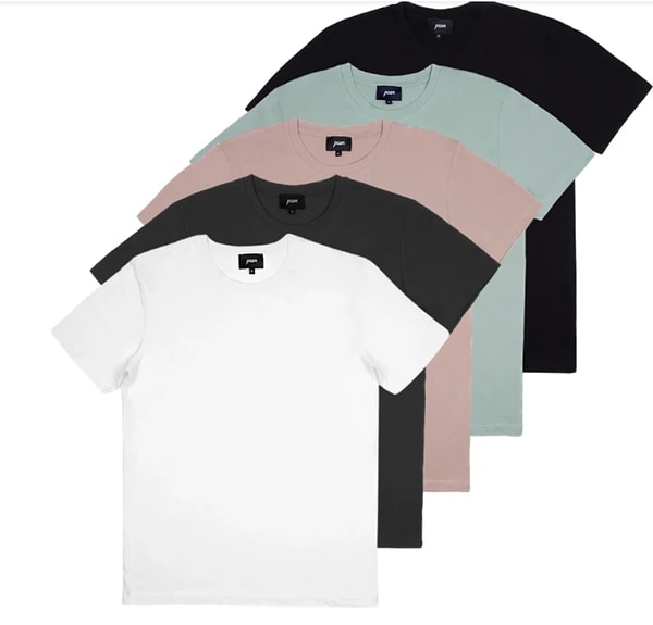Her dolapta bulunması gereken PAEN Basic 5'li Regular Fit T-shirt, rahat kesimi ve sade tasarımıyla günlük kombinlerin vazgeçilmezi!