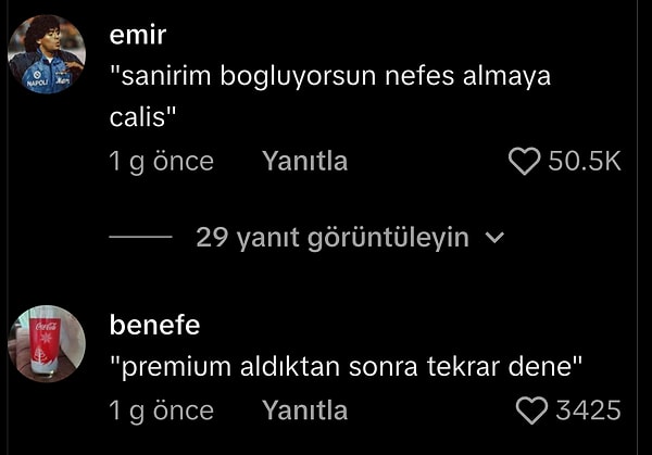 Tabii yapay zekanın çaresizliği yorumlara yansıdı.