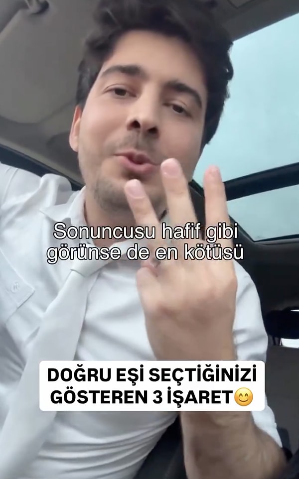 Avukat Murat Çevik, "doğru eşi seçtiğinizi gösteren üç işaret" başlığıyla sosyal medyada geniş yankı uyandırdı.