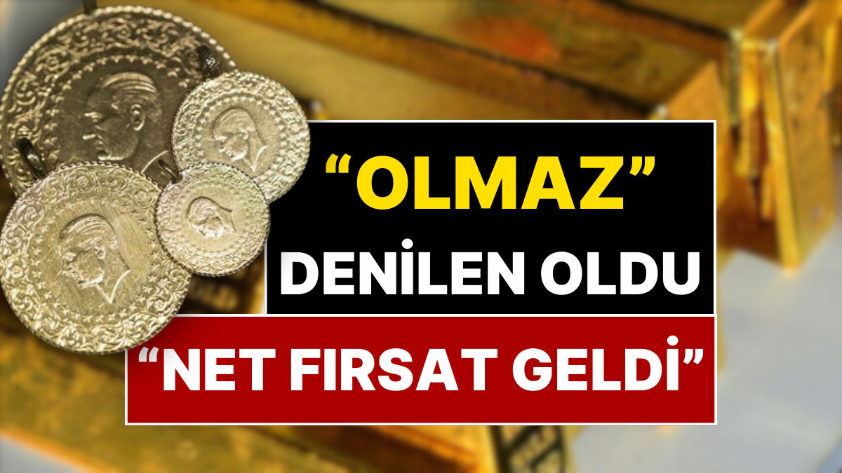 Gram Altında Olmaz Denilen Oldu! Ünlü Ekonomist Altın Almak İsteyenler İçin “Net Fırsat Geldi” Dedi