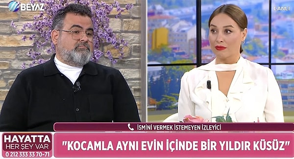 Hafta içi her gün Beyaz TV ekranlarında yayınlanan Nur Viral'le Hayatta Her Şey Var programında izleyenleri şaşırtan anlar yaşandı.