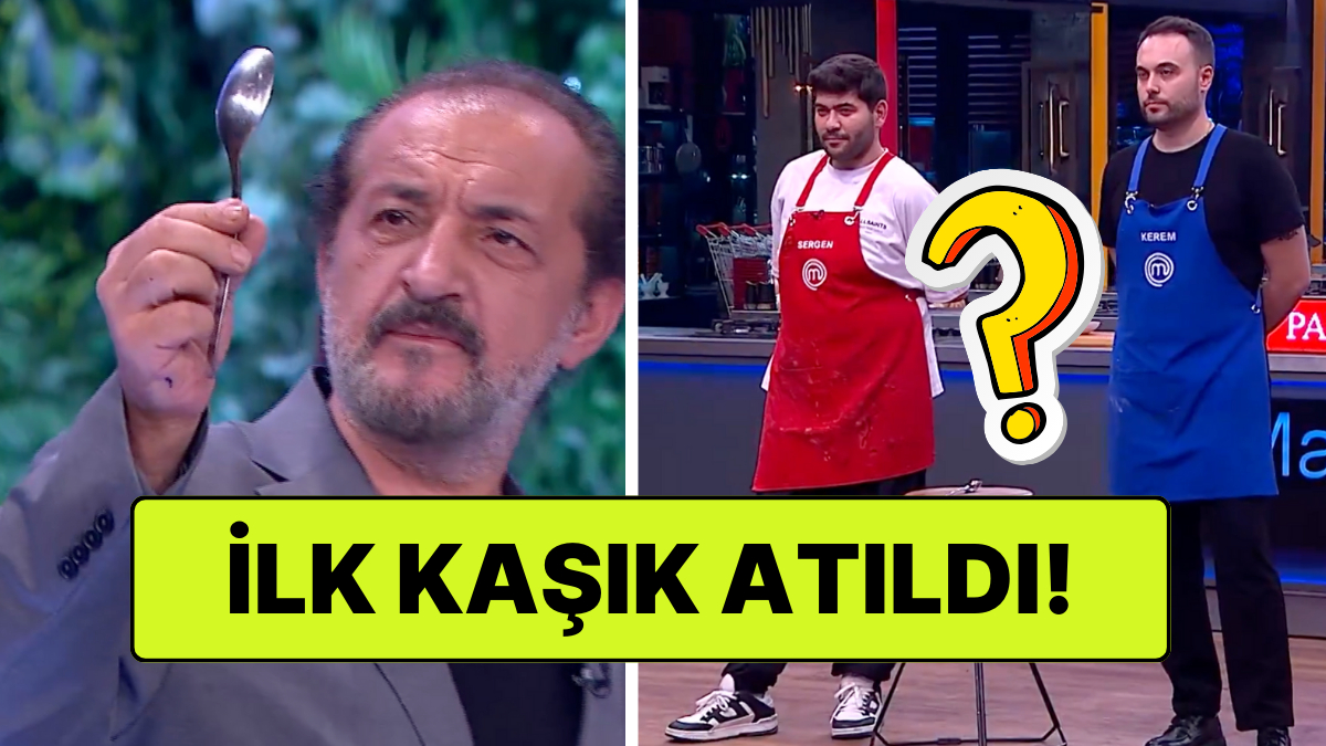 İlk Kaşığı Gördük! MasterChef Altın Kupa’da İlk Kaşık O Yarışmacıya Atıldı