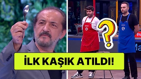 İlk Kaşığı Gördük! MasterChef Altın Kupa'da İlk Kaşık O Yarışmacıya Atıldı