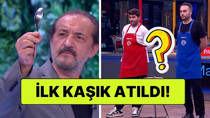 İlk Kaşığı Gördük! MasterChef Altın Kupa'da İlk Kaşık O Yarışmacıya Atıldı