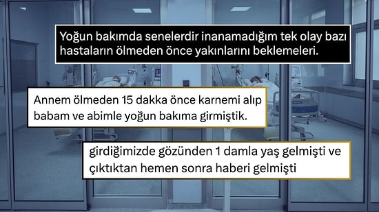 Vefat Etmeden Önce Yakınlarını Bekleyen Hastaların Yürek Burkan Hikayeleri