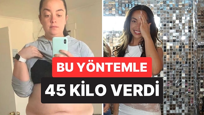 Zayıflama İlacı da Yok Spor Salonu da: Bir Kadın, 45 Kilo Verdiren 3 Gerçeği Açıkladı