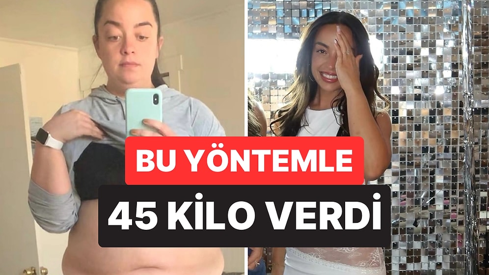 Zayıflama İlacı da Yok Spor Salonu da: Bir Kadın, 45 Kilo Verdiren 3 Gerçeği Açıkladı