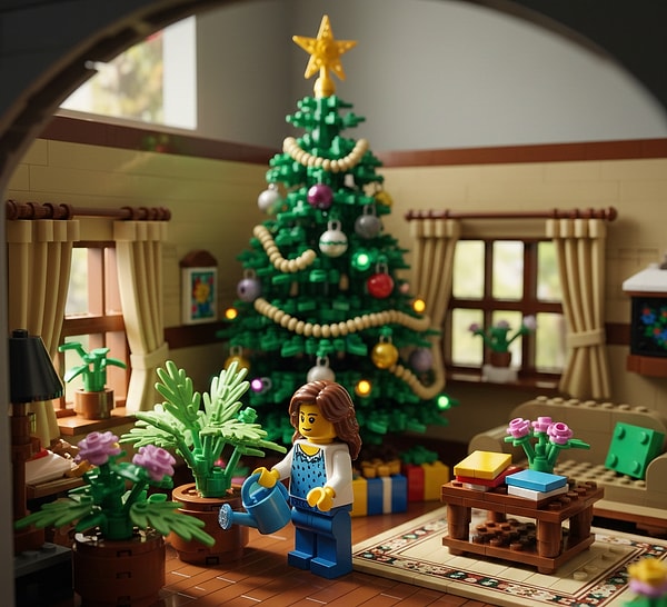 Bir bitki koyunca ev daha canlı nefes alıyor gibi olur.