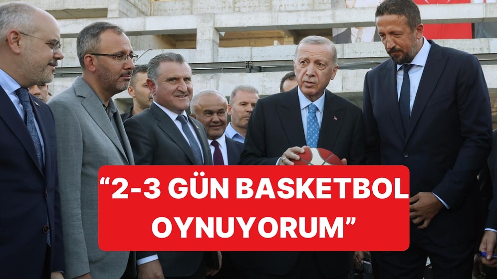 Cumhurbaşkanı Erdoğan, Futbol Kariyerinden Sonra Şimdilerde Basketbol Oynadığını Söyledi
