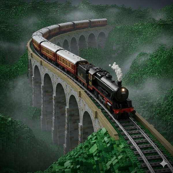 5. The Jacobite Steam Train - İskoçya