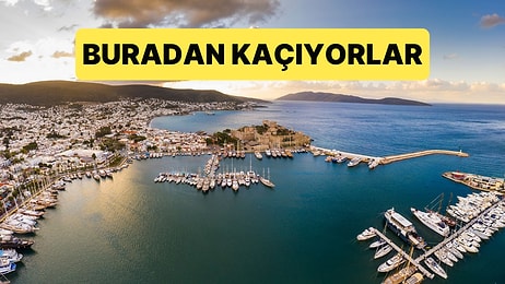 Türkiye'nin En Güzel İlçelerinden Bodrum'da Yaşayan Her 3 Kişiden 1'i Ayrılmak İstiyor