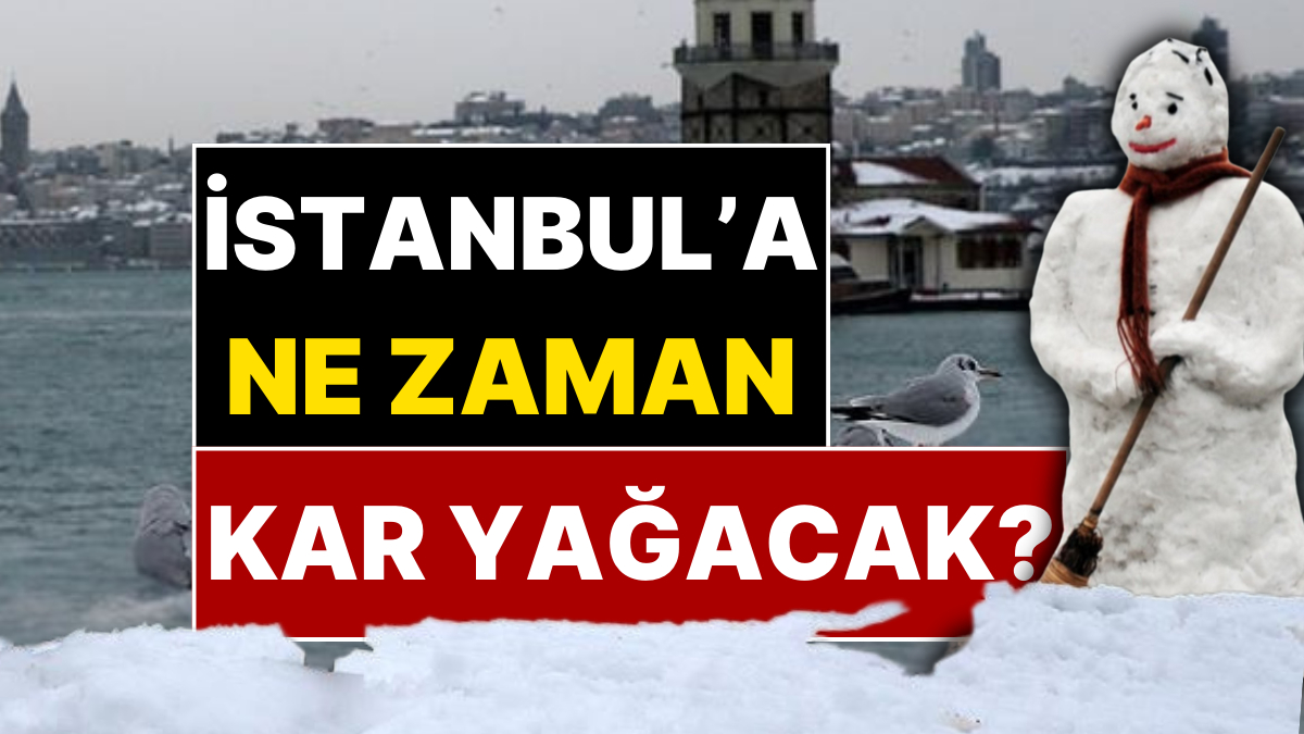 İstanbul'a Kar Ne Zaman Yağacak? Meteoroloji Uzmanı Orhan Şen Kar Müjdesini Verdi