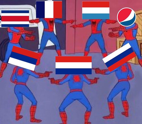 Kırmızı mavi beyaz meselesi...