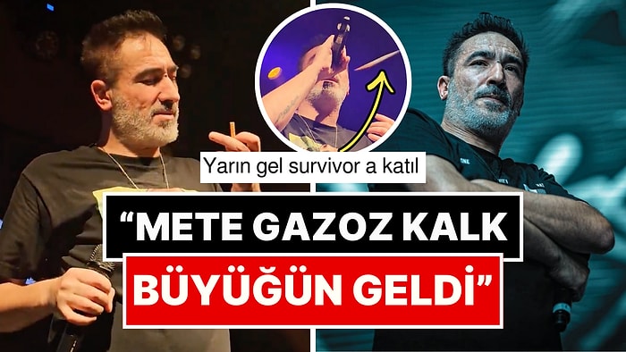 Bir Dinleyicinin Sagopa Kajmer'in Ağzına Tam İsabet Fırlattığı Sigara Goygoyculara Büyük Malzeme Çıkardı!