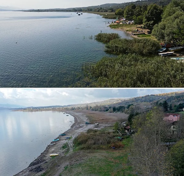 Kayıklar karaya vurdu.