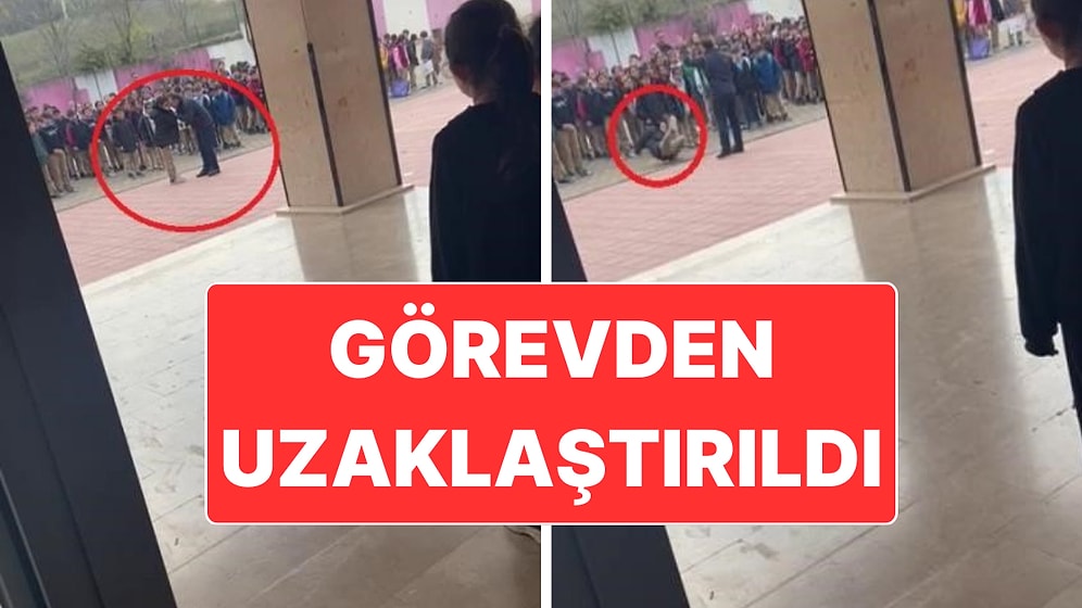 MEB Öğrencisini Herkesin Önünde Darp Eden Okul Müdürünü Görevden Uzaklaştırdı