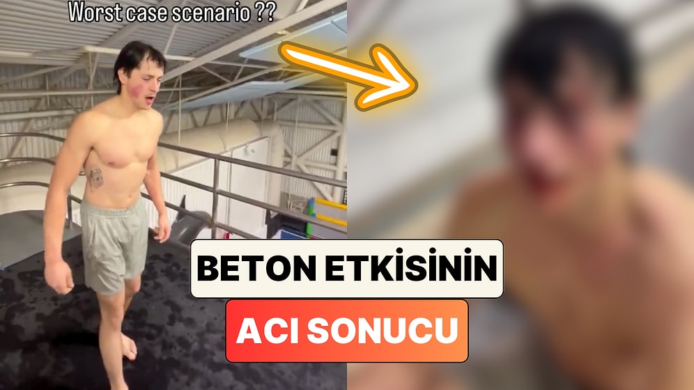 Bir Kule Atlama Sporcusu Yanlış Atlayışı Sonucu Yüzünün Geldiği Hali Paylaştı