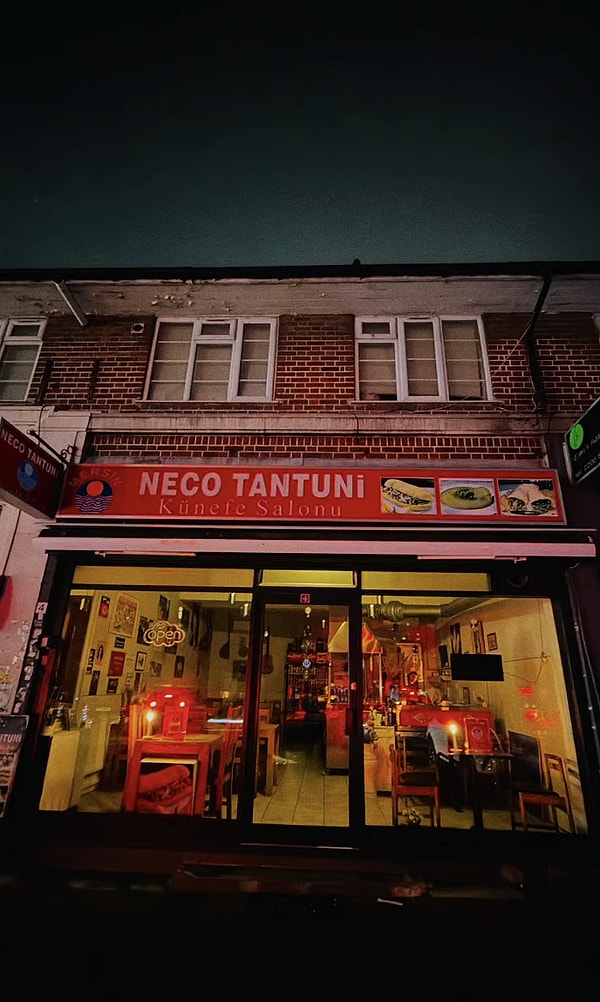 Neco Tantuni, Londra'nın en iyi dördüncü restoranı seçildi.