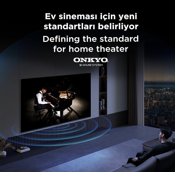 Evde sinema keyfini bir üst seviyeye taşımak isteyenler için TCL 65Q6C tam anlamıyla güçlü bir seçenek.