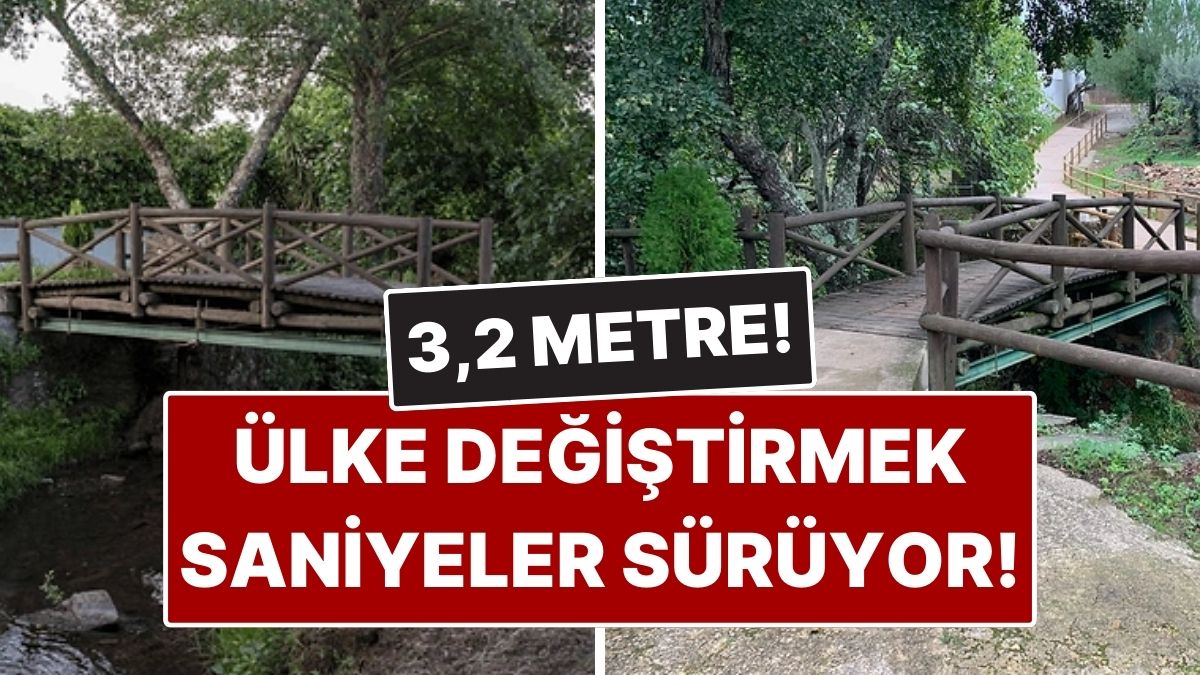 Dünyanın En Küçük Uluslararası Köprüsü: Ülke Değiştirmek Saniyeler Sürüyor