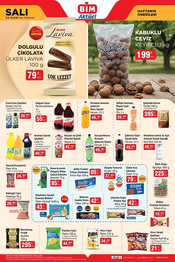 Ülker Laviva Dolgulu Çikolata 100 gr 79 TL