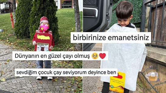 Annesi ve Babası Karadenizli Olan Küçük Çocuğun Yerli Malı Haftasındaki Kostümü Viral Oldu