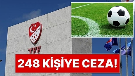 Futbolda Bahis Soruşturması: PFDK 248 Kişiye Daha Ceza Verdi
