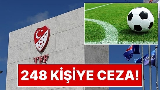 Futbolda Bahis Soruşturması: PFDK 248 Kişiye Daha Ceza Verdi