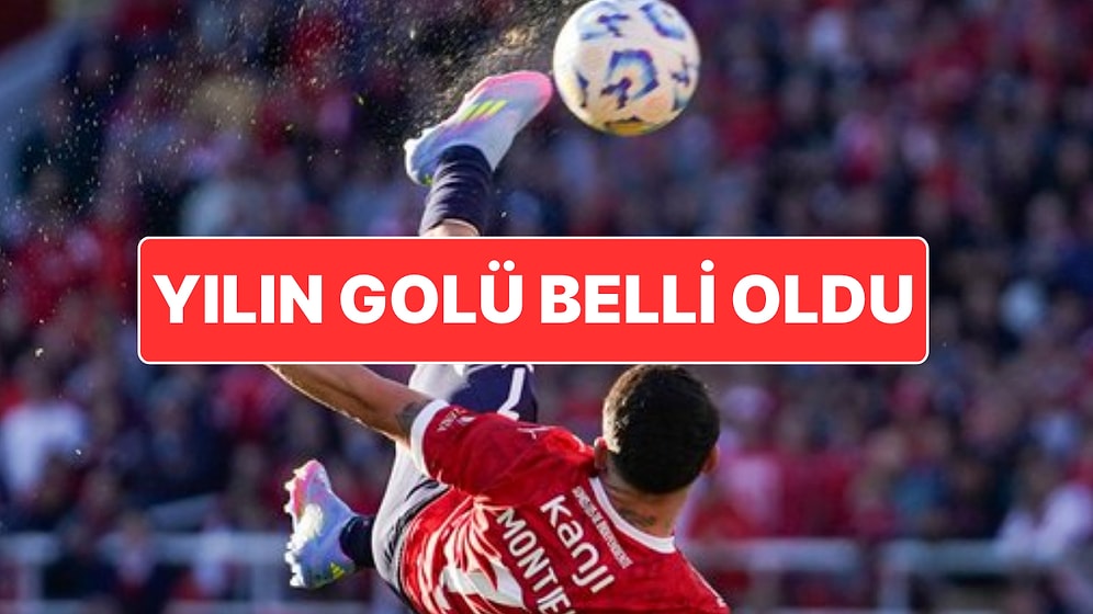 Dünyada Yılın Golü Belli Oldu: Puskas Ödülü'nün Sahibi Santiago Montiel Oldu