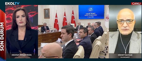 Ekonomist Hikmet Baydar asgari ücret tahminini açıkladı