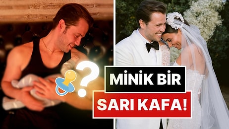 Minik Bir Sarı Kafa: Tolga Sarıtaş'ın 3 Aylık Bebeği Ali'yi İlk Kez Gördük!