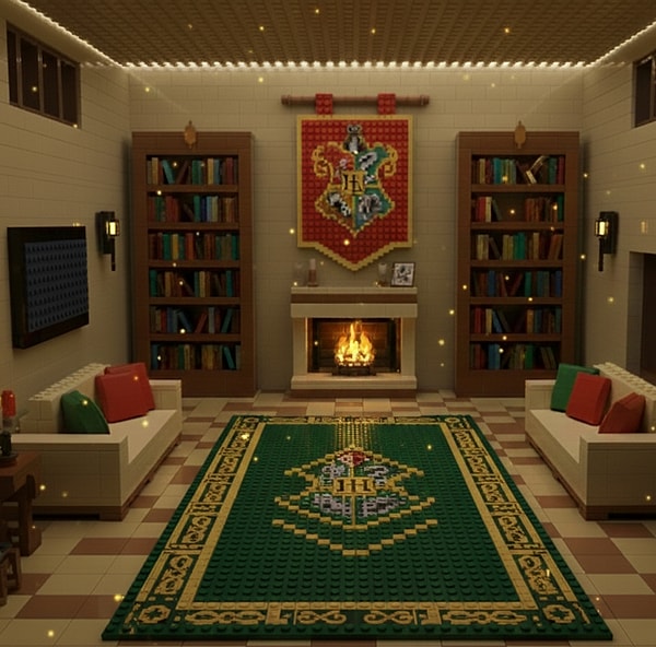 Evinizi Hogwarts salonuna çevirebilirsiniz.