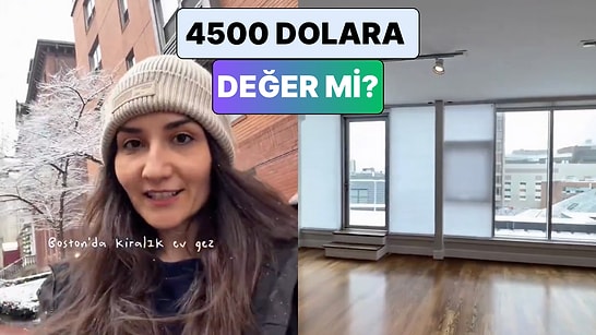 Boston'da Ev Arayan Bir Sosyal Medya Kullanıcısı 4500 Dolar Değerindeki Evi Gezdirdi