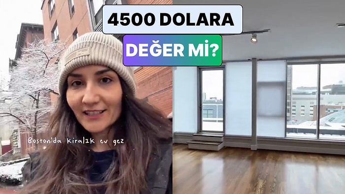 Boston'da Ev Arayan Bir Sosyal Medya Kullanıcısı 4500 Dolar Değerindeki Evi Gezdirdi