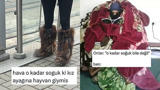 Aniden Soğuyan Havaları Kendine Göre Tanımlayan Goygoycular