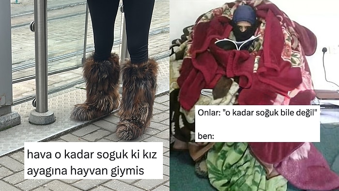 Aniden Soğuyan Havaları Kendine Göre Tanımlayan Goygoycular