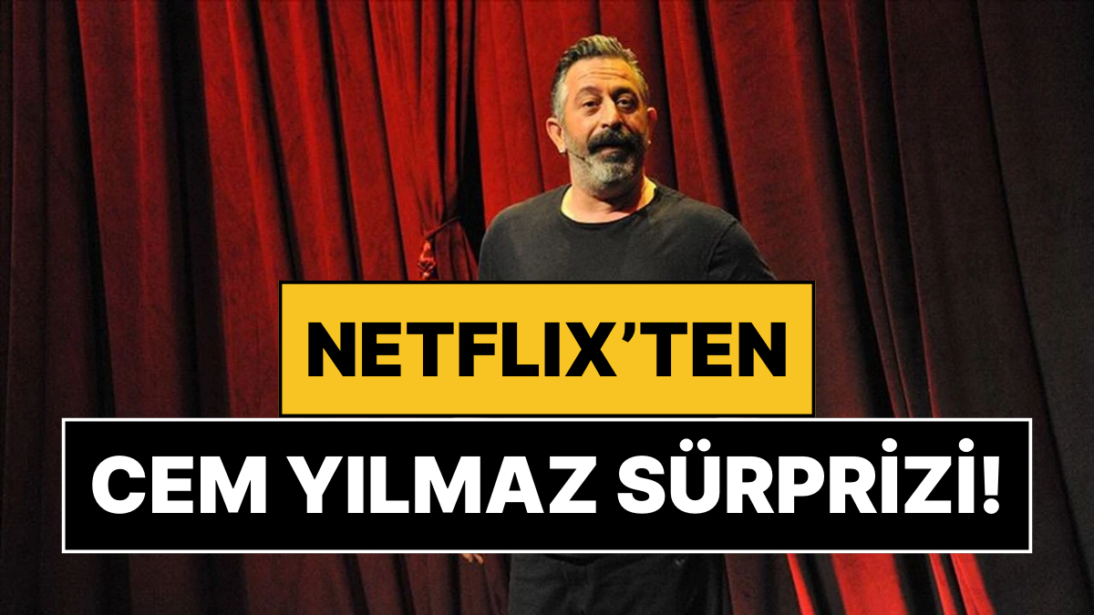 Cem Yılmaz'ın CMXXIV Gösterisi Netflix'te Yayınlanacak - Onedio