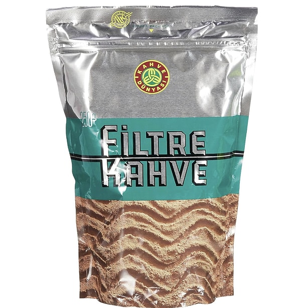 Kahve Dünyası Filtre Kahve 250 g, özenle seçilmiş çekirdeklerden hazırlanan, dengeli ve aromatik bir içim sunuyor.