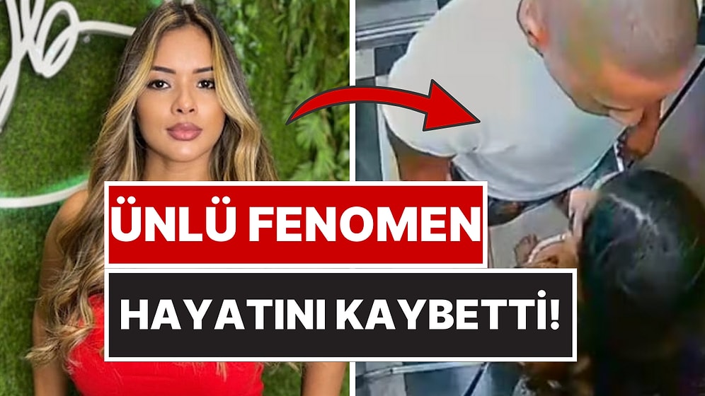 Kamera Kayıtları Eşini İşaret Etti: Ünlü Fenomen Maria Katiane 10. Kattan Düşerek Öldü!