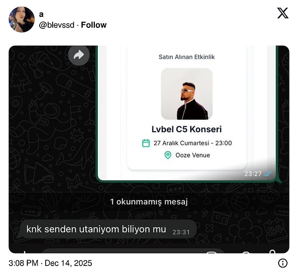 Zevklere karışılmaz...