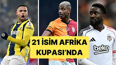 Süper Lig'de Forma Giyen 21 Futbolcu Afrika Kupası'na Katılıyor