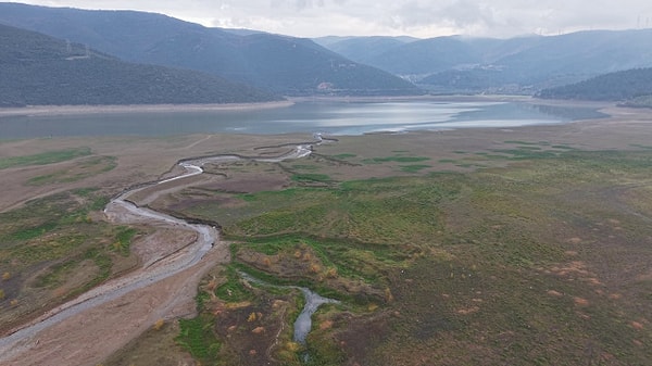 Türkiye'nin akciğerlerinden biri olan Bursa'da bir göl daha kuruyor.