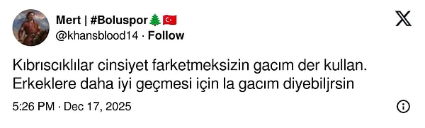 Gacım harbiden iyiymiş.