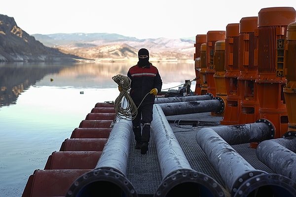 Başkentin su güvenliği için Kesikköprü Barajı da kritik bir rol üstleniyor.